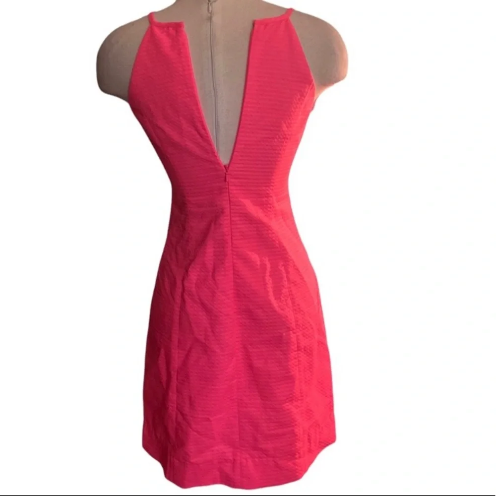 Lilly Pulitzer pearl shift dress bungalow pink - Picture 4 of 7